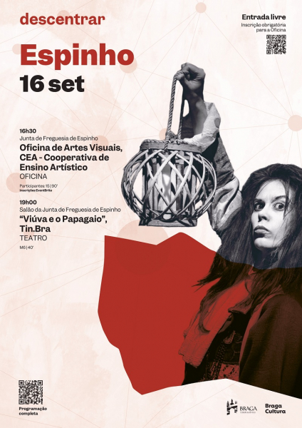 Teatro e artes visuais animam Espinho no próximo Sábado