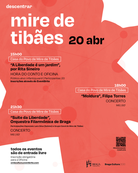 Mire de Tibães recebe Descentrar com contos, oficina e concertos especiais