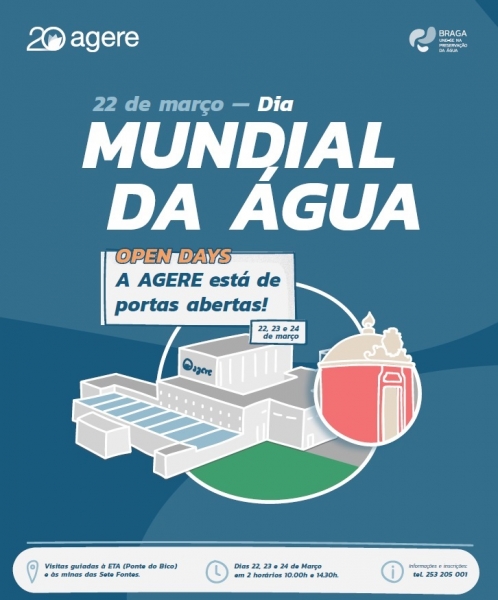 AGERE promove visitas à ETA da Ponte do Bico e às Sete Fontes