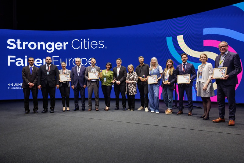 Eurocities premiou Kharkiv e Turim na conferência anual realizada em Braga