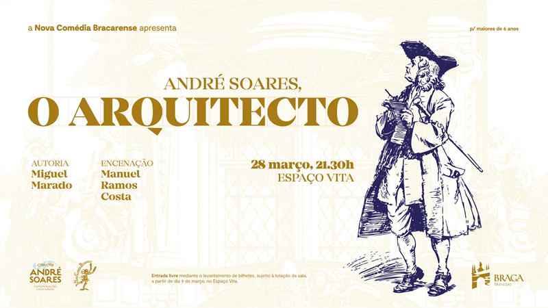 Nova Comédia apresenta peça sobre André Soares
