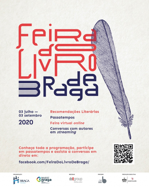 Feira do Livro de Braga em versão digital arranca amanhã