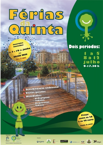 Município convida crianças a passar Férias Quinta Pedagógica de Braga