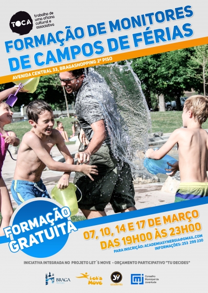Formação para monitores de Campos de Férias