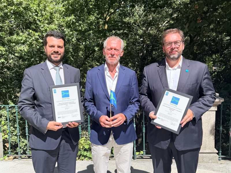 Seis equipamentos turísticos de Braga distinguidos com o Green Key 2026