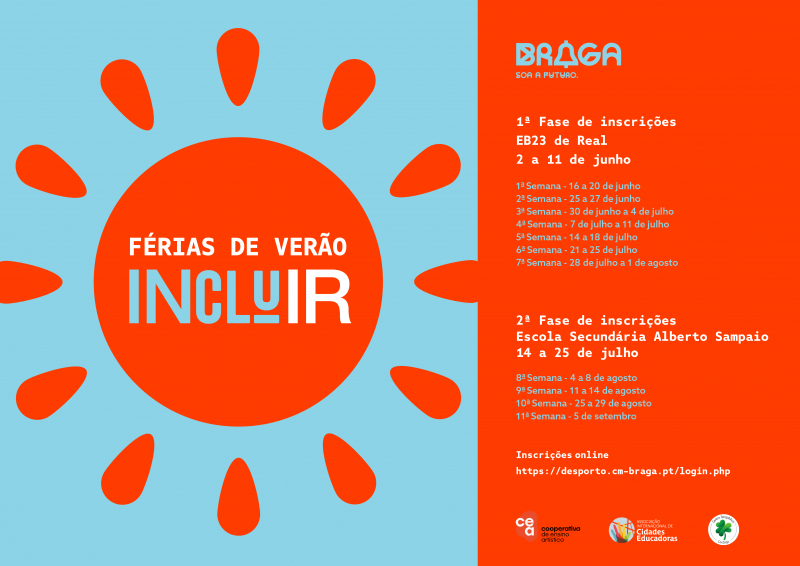 Inscrições abertas para o Programa [inclu]IR das Férias de Verão