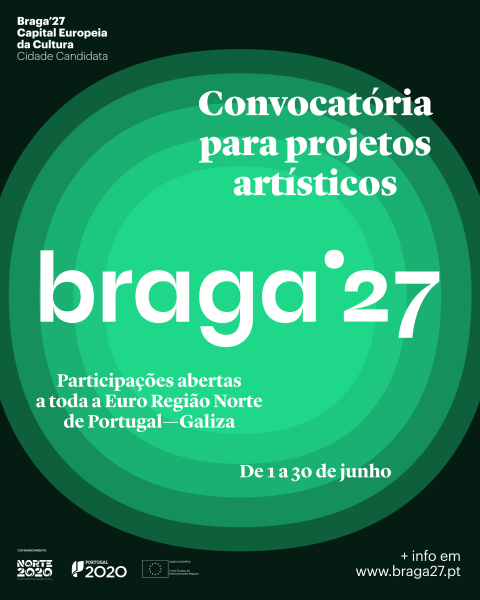 Candidatura de Braga a Capital Europeia da Cultura 2027 abre nova convocatória para projectos artísticos