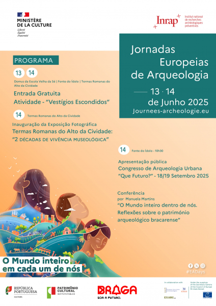 Município de Braga associa-se às Jornadas Europeias da Arqueologia