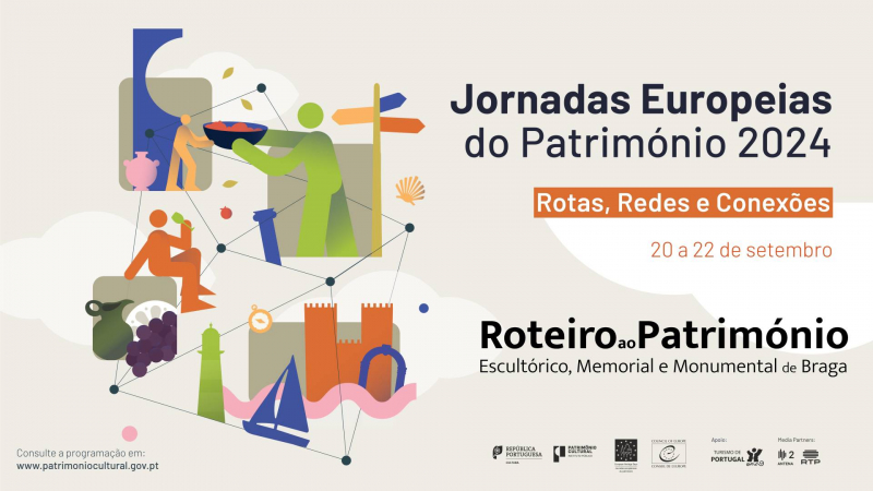 Braga assinala Jornadas Europeias do Património com roteiro pelo património escultórico e monumental