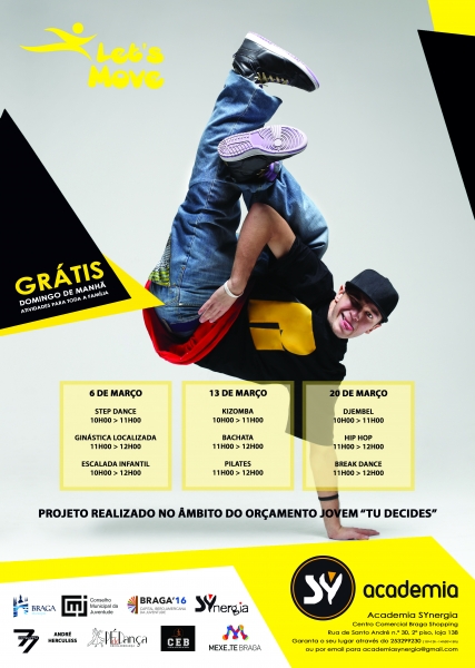  Kizomba, Bachata e Pilates no ‘Let’s Move’