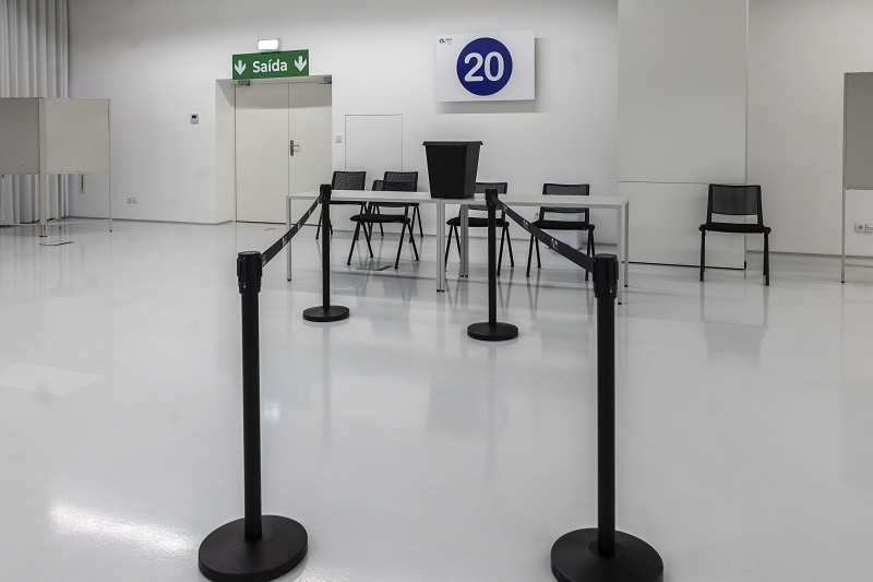 35 mesas preparadas para votação antecipada no Altice Forum Braga 