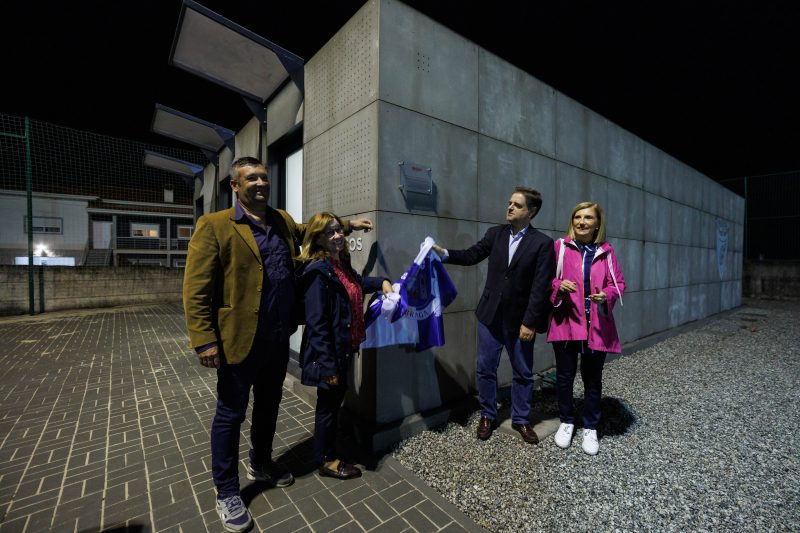 GD Pedralva conta com novos balneários modulares