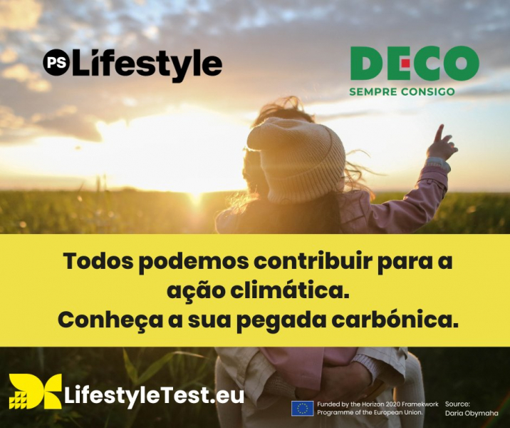 Faça o teste à sua pegada de carbono