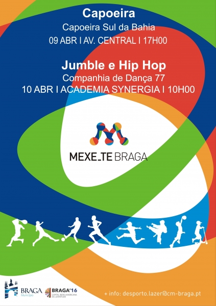  ‘Mexe-te Braga’ regressa com capoeira e hip hop