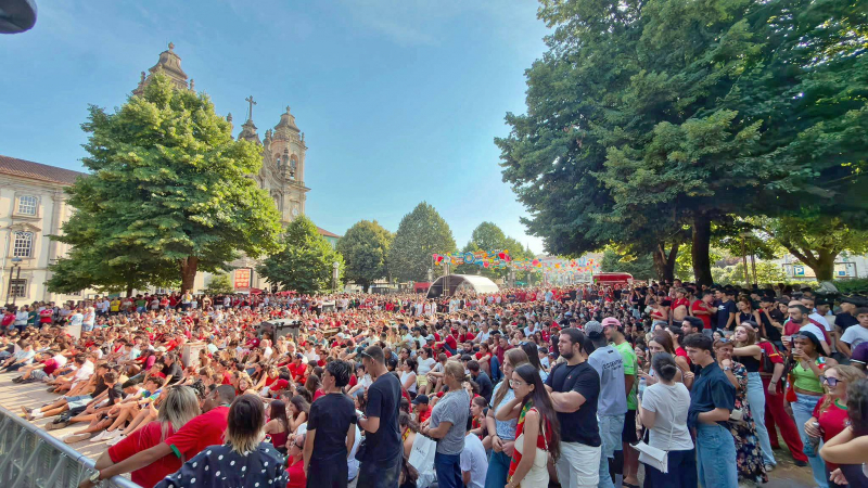 Braga recebe novas transmissões do Mundial em ecrã gigante na Avenida Central