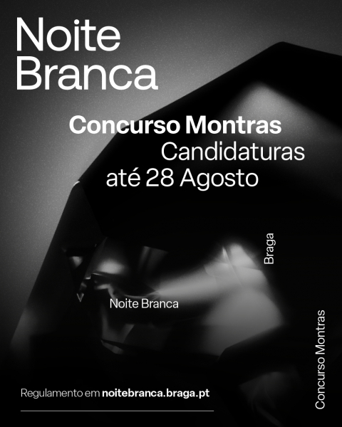 “Montras em Branco” desafia comércio de Braga a entrar na Noite Branca