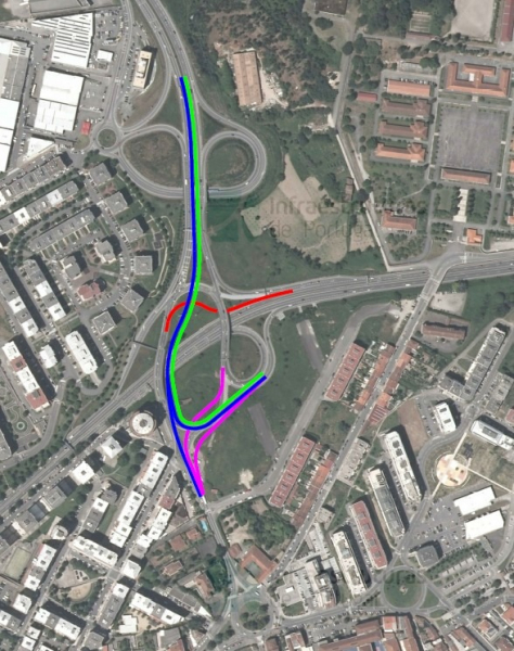 Município de Braga lançou procedimento para elaboração do projecto de reordenamento viário do Nó de Infias e Rede Envolvente