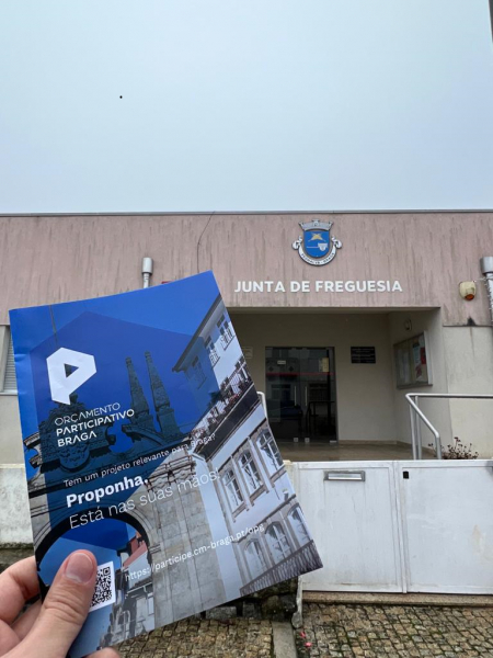 Câmara de Braga promove acção promocional sobre Orçamento Participativo