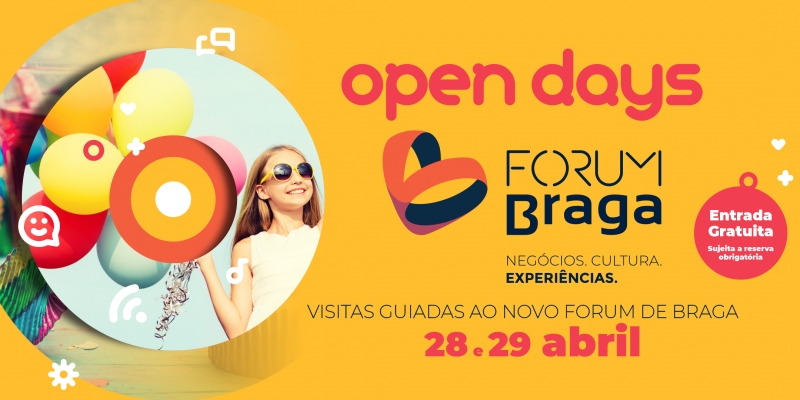 Forum Braga abre portas à Cidade e arranca com dois dias de open days