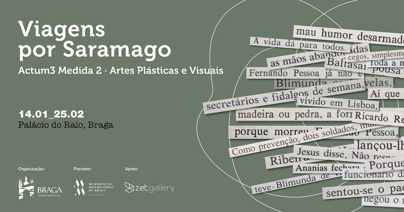 Exposição "Viagens por Saramago"