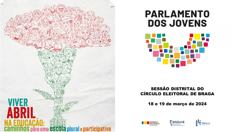 Braga recebe sessão distrital do Parlamento Jovem