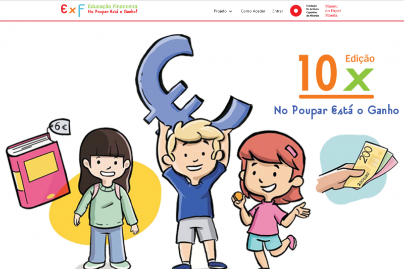 Alunos da Escola de S. Victor na final do concurso ‘No Poupar está o Ganho’