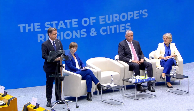 Ricardo Rio destacou crescimento de Braga na abertura da Semana Europeia das Regiões e Municípios 