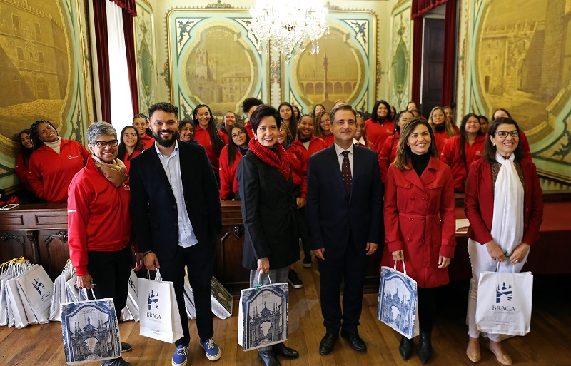 Orquestra Sinfónica Juvenil Chiquinha Gonzaga recebida na Câmara Municipal
