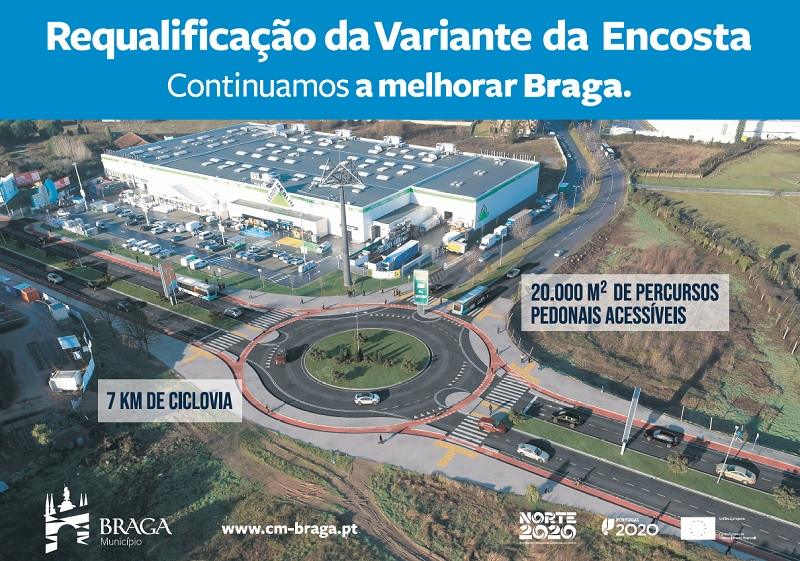 Requalificação integral da Variante da Encosta com ligação à UMinho