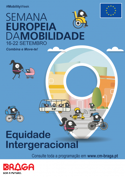 Braga promove Semana Europeia da Mobilidade sob o tema "Equidade Intergeracional"
