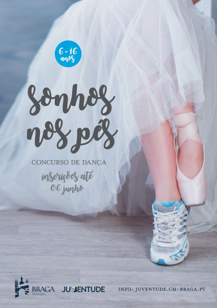 Inscrições (re)abertas para concurso de dança ‘Sonhos nos Pés” 