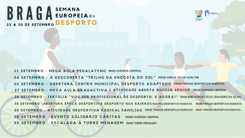 Braga volta a assinalar Semana Europeia do Desporto