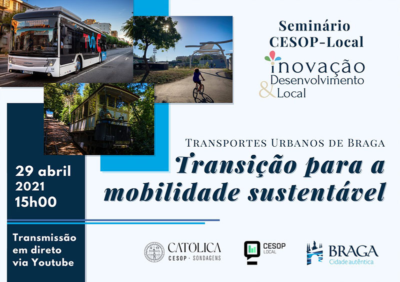 Seminário Transição para a Mobilidade Sustentável Inclusiva e Inteligente em Braga