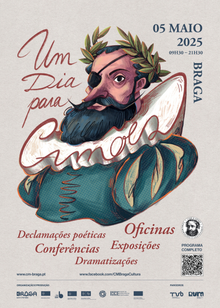 Braga celebra Dia Mundial da Língua Portuguesa com 12 Horas de Homenagem a Camões