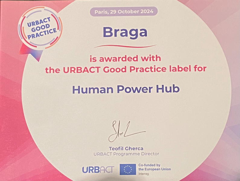 Human Power Hub distinguido com o selo de Boa Prática no URBACT City Festival em Wroclaw