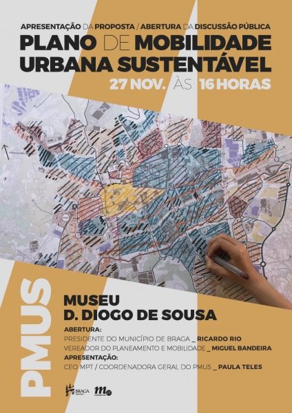 Plano de Mobilidade Urbana Sustentável em participação pública no Museu D. Diogo de Sousa