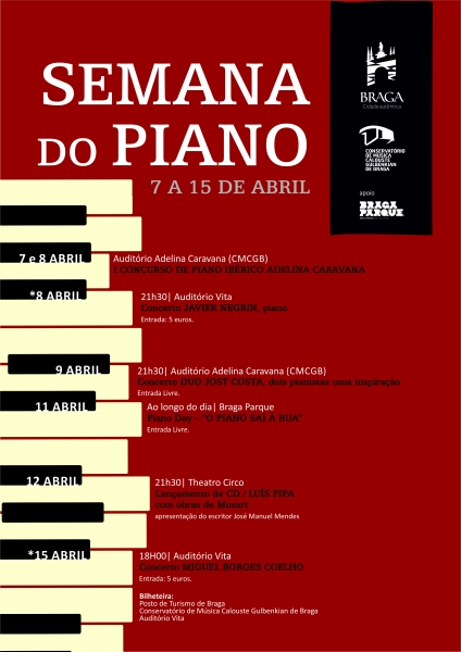Semana do Piano | 7 a 15 de Abril