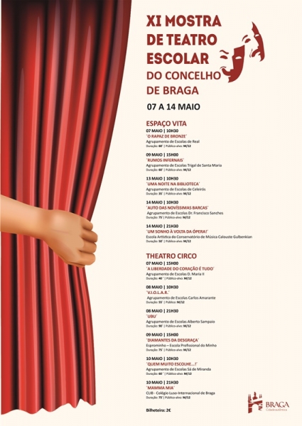 Mostra de Teatro Escolar leva a palco 380 alunos das escolas do Concelho