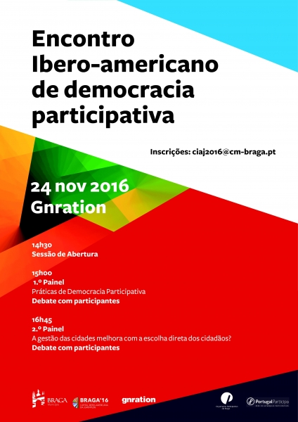 Braga organiza Encontro Ibero-Americano de Democracia Participativa