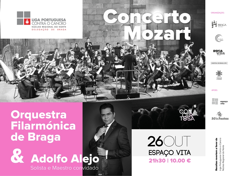 Espaço Vita acolhe concerto do ‘Outubro Rosa’
