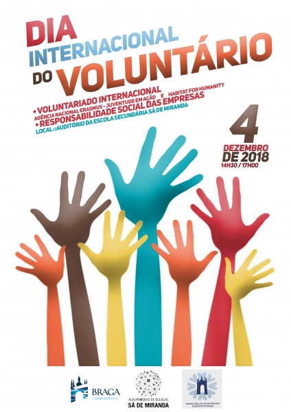 Braga assinala Dia Internacional do Voluntariado