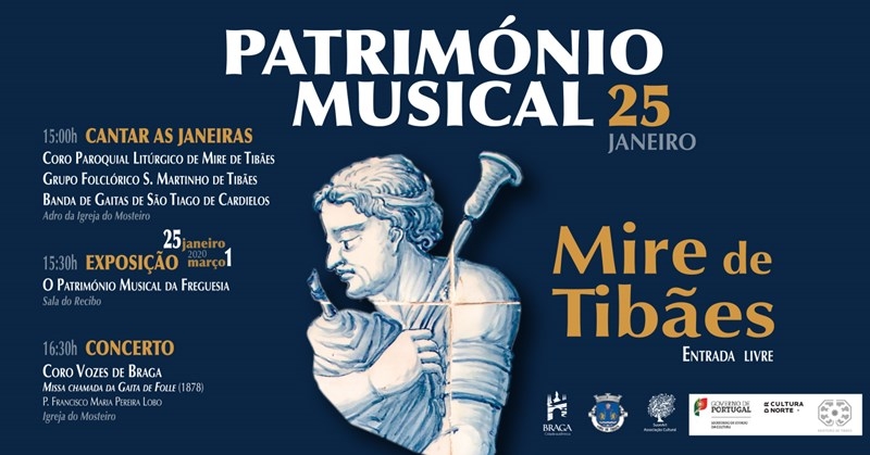Município divulga património musical de Mire de Tibães
