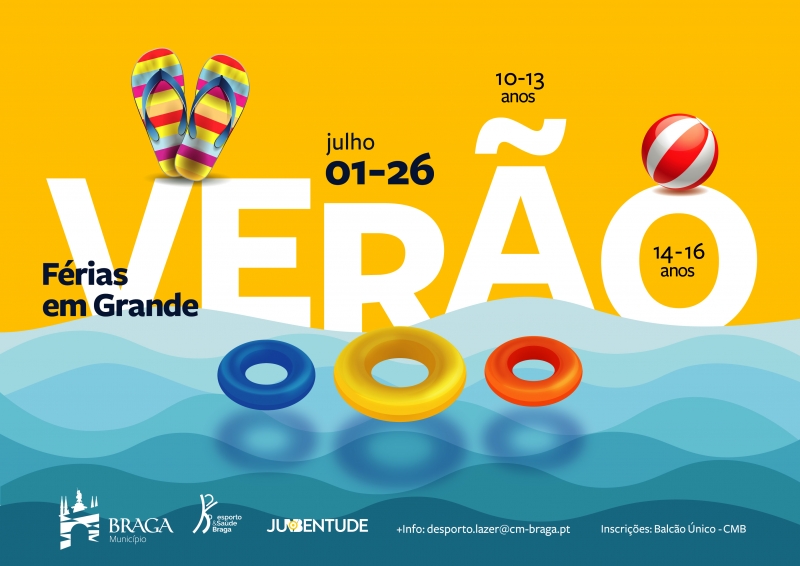 ‘Férias em Grande’ de 1 a 26 de Julho