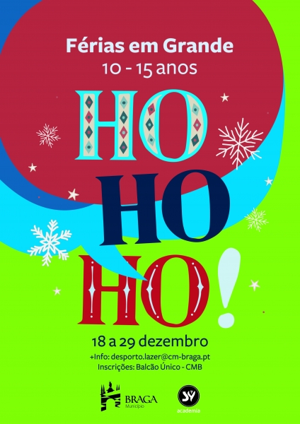 Município de Braga promove ´Férias em Grande – Natal 2017´