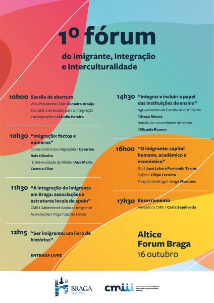 Município de Braga promove Forum do Imigrante, Integração e Interculturalidade