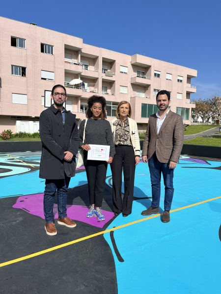 Concurso ‘A(r)riscar’ requalificou Campo de Basquetebol do Parque de Lazer da Quinta de São José