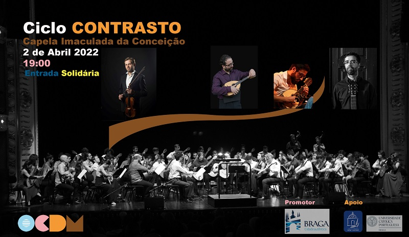 Orquestra de Cordas Dedilhadas do Minho promove concerto solidário no âmbito do ciclo ConTrasto
