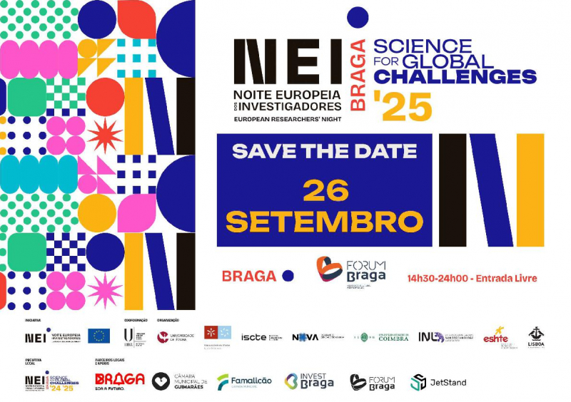 Município de Braga associa-se à Noite Europeia dos Investigadores 2025