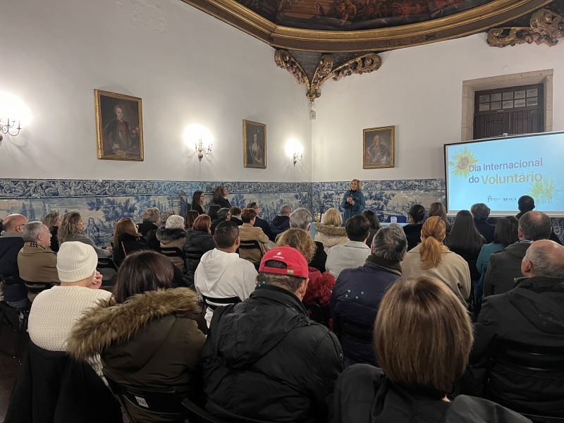 ‘Braga Voluntária’ celebra Dia Internacional do Voluntário em cerimónia de reconhecimento