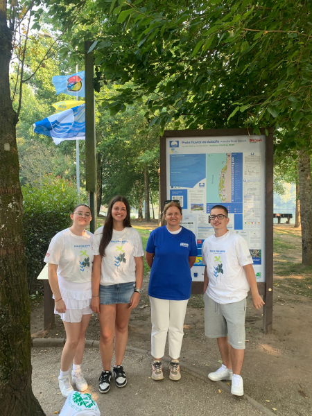 Jovens voluntários reforçam proteção ambiental nas praias fluviais de Braga